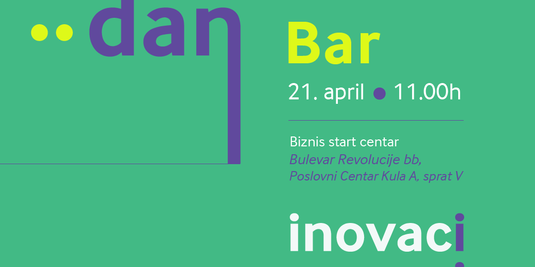 Fond za inovacije Crne Gore Info dan Bar