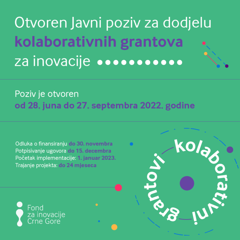 javni poziv za dodjelu kolaborativnih grantova